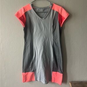 Title Nine Gidget Color Block Cap Sleeve Dress Size Small